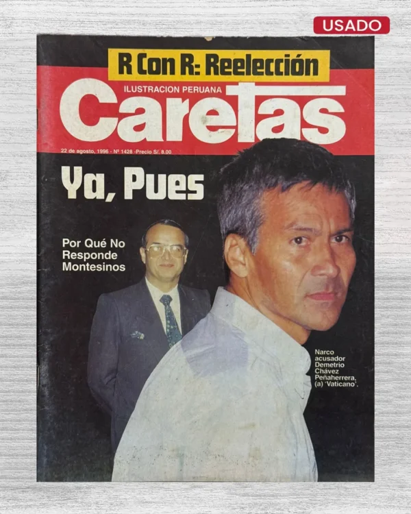 CARETAS – 22 DE AGOSTO, 1996- N°1428