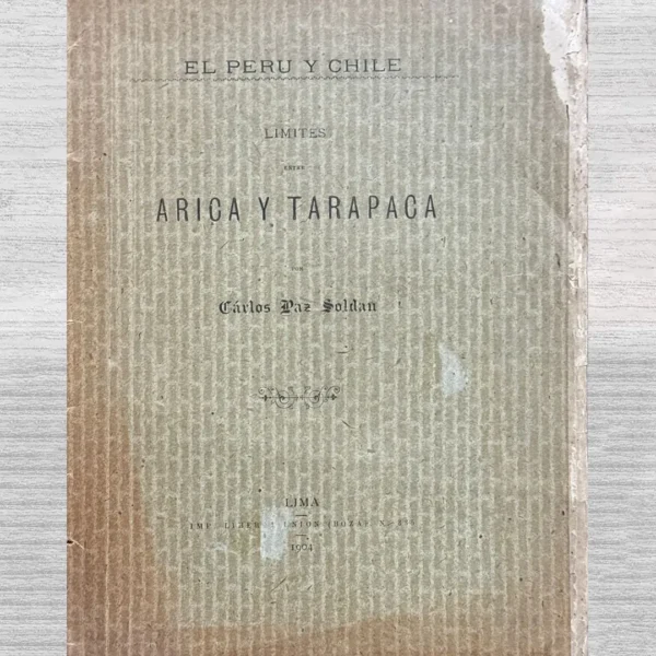 LÍMITES ENTRE ARICA Y TARAPACÁ
