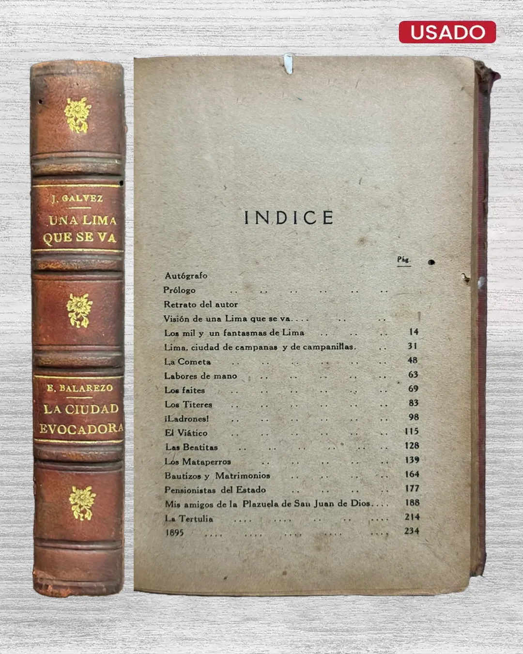 UNA LIMA QUE SE VA (CRÓNICAS EVOCATIVAS) – PRIMERA SERIE // LA CIUDAD EVOCADORA (2 LIBROS EN UNO) - Imagen 2