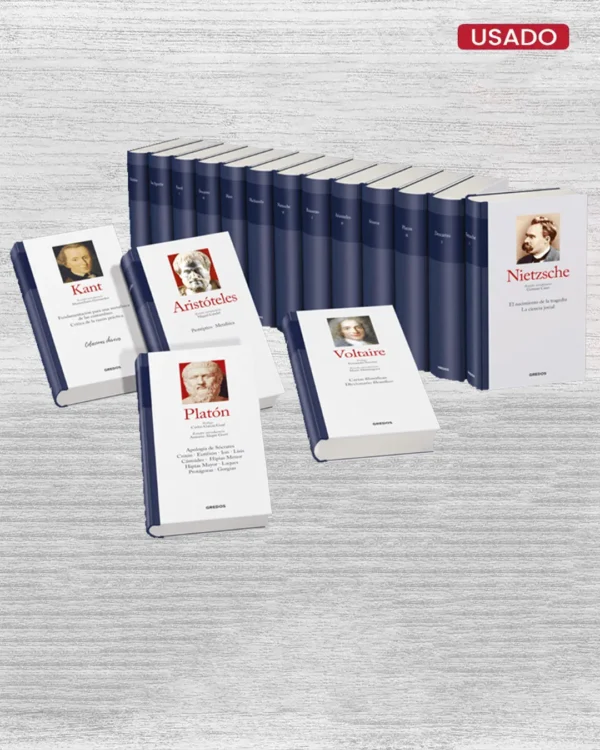 COLECCIÓN COMPLETA «GRANDES PENSADORES: 50 VOLÚMENES» – EDITORIAL GREDOS