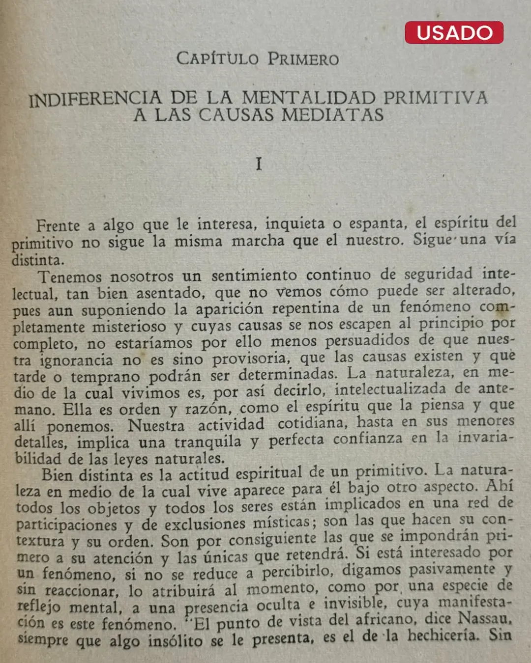 LA MENTALIDAD PRIMITIVA - Imagen 2