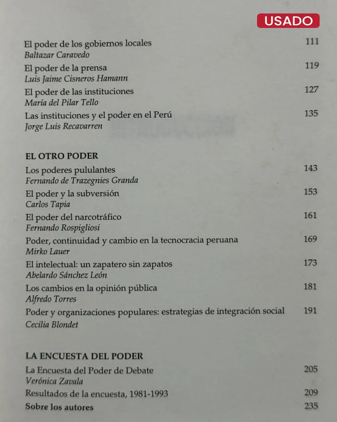 EL PODER EN EL PERÚ - Imagen 3