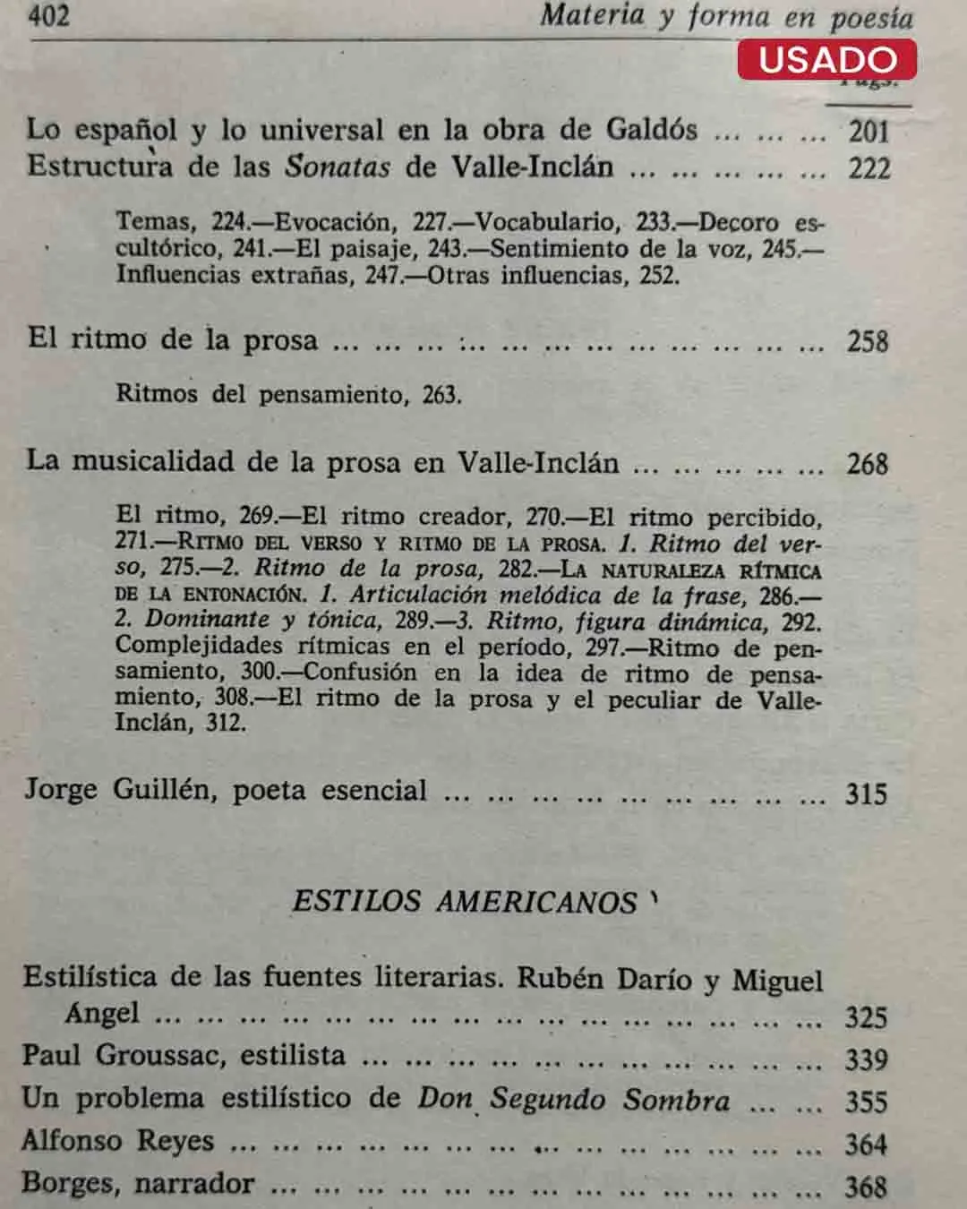 MATERIA Y FORMA EN POESIA - Imagen 2