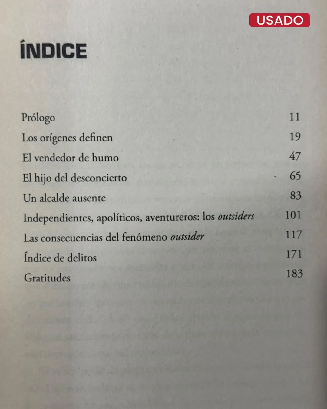 EL OUTSIDER - Imagen 2