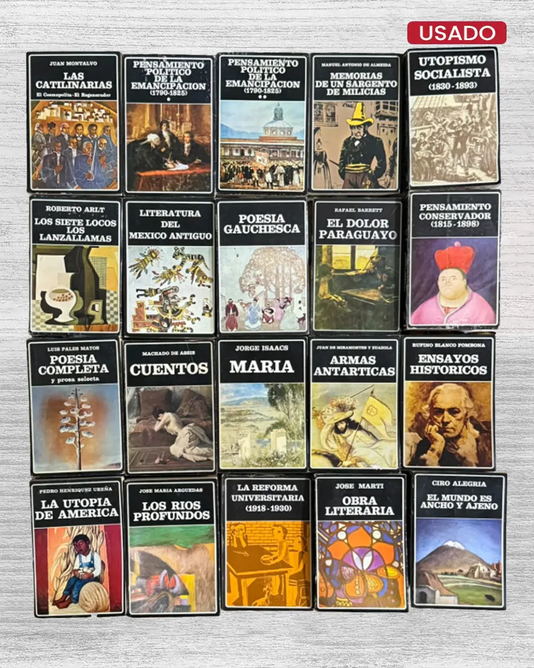 COLECCIÓN CLÁSICA (BIBLIOTECA AYACUCHO) – 116 TOMOS (TOMO 5, 108, 109 Y 109 NO SE INCLUYEN) - Imagen 2