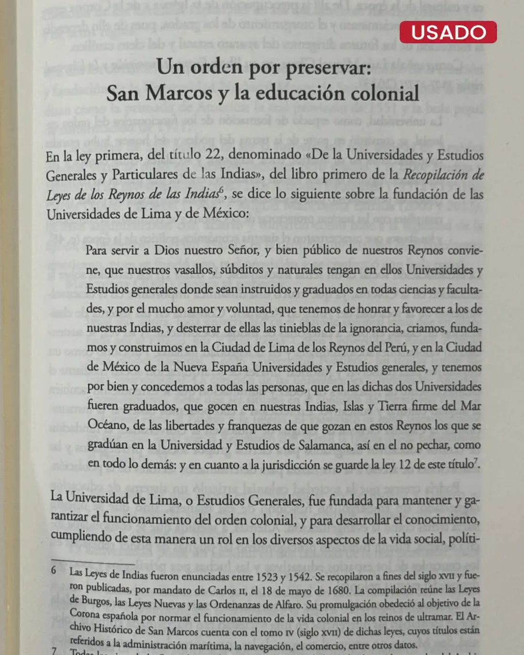 SAN MARCOS. TESTIMONIO HISTÓRICO-DOCUMENTAL (1551–1820) - Imagen 2