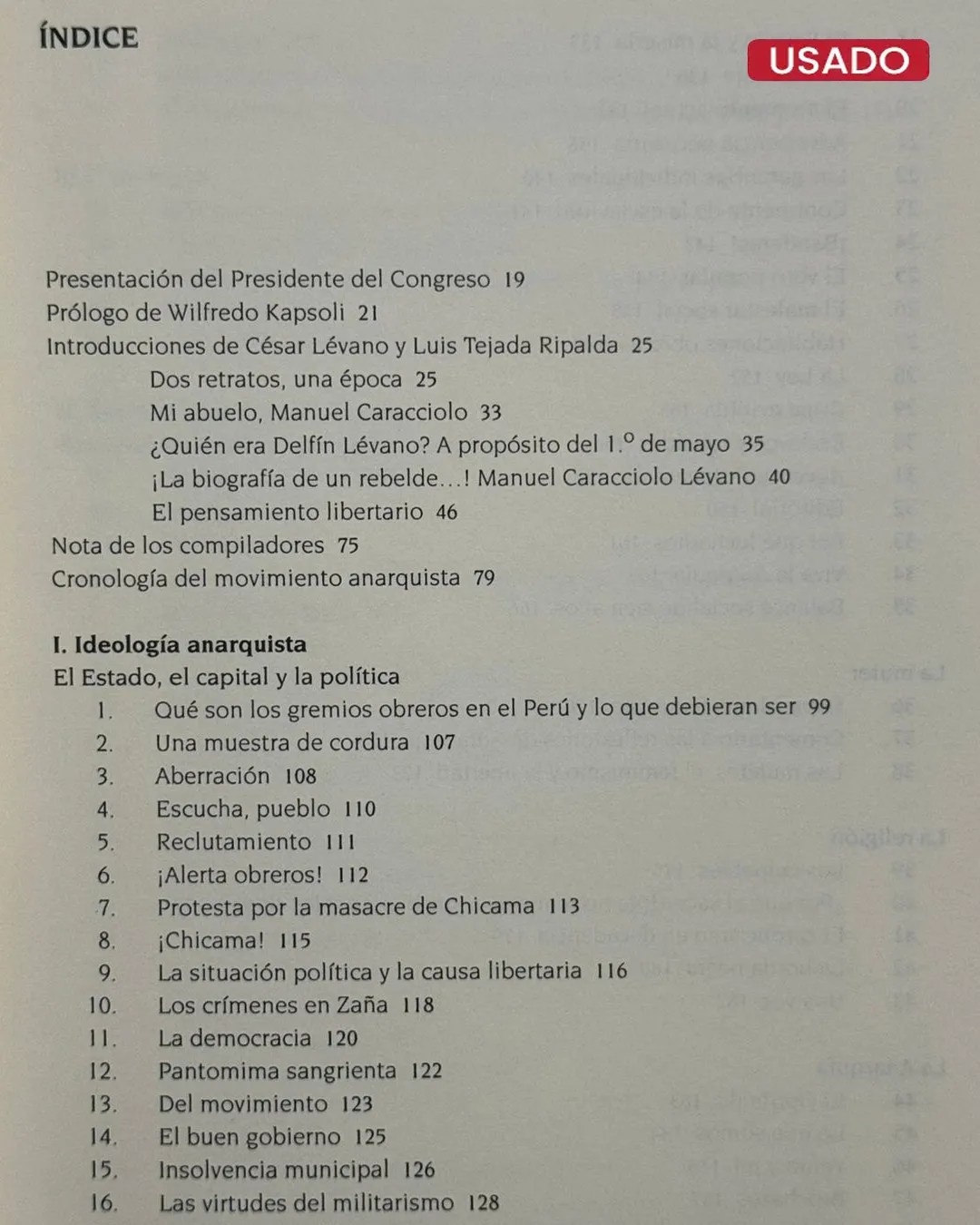 LA UTOPÍA LIBERTARIA EN EL PERÚ. MANUEL Y DELFÍN LEVANO – OBRA COMPLETA - Imagen 2