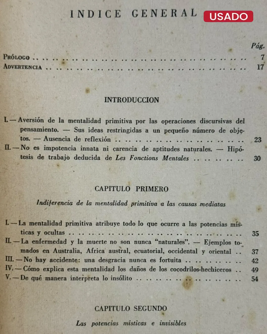 LA MENTALIDAD PRIMITIVA - Imagen 3