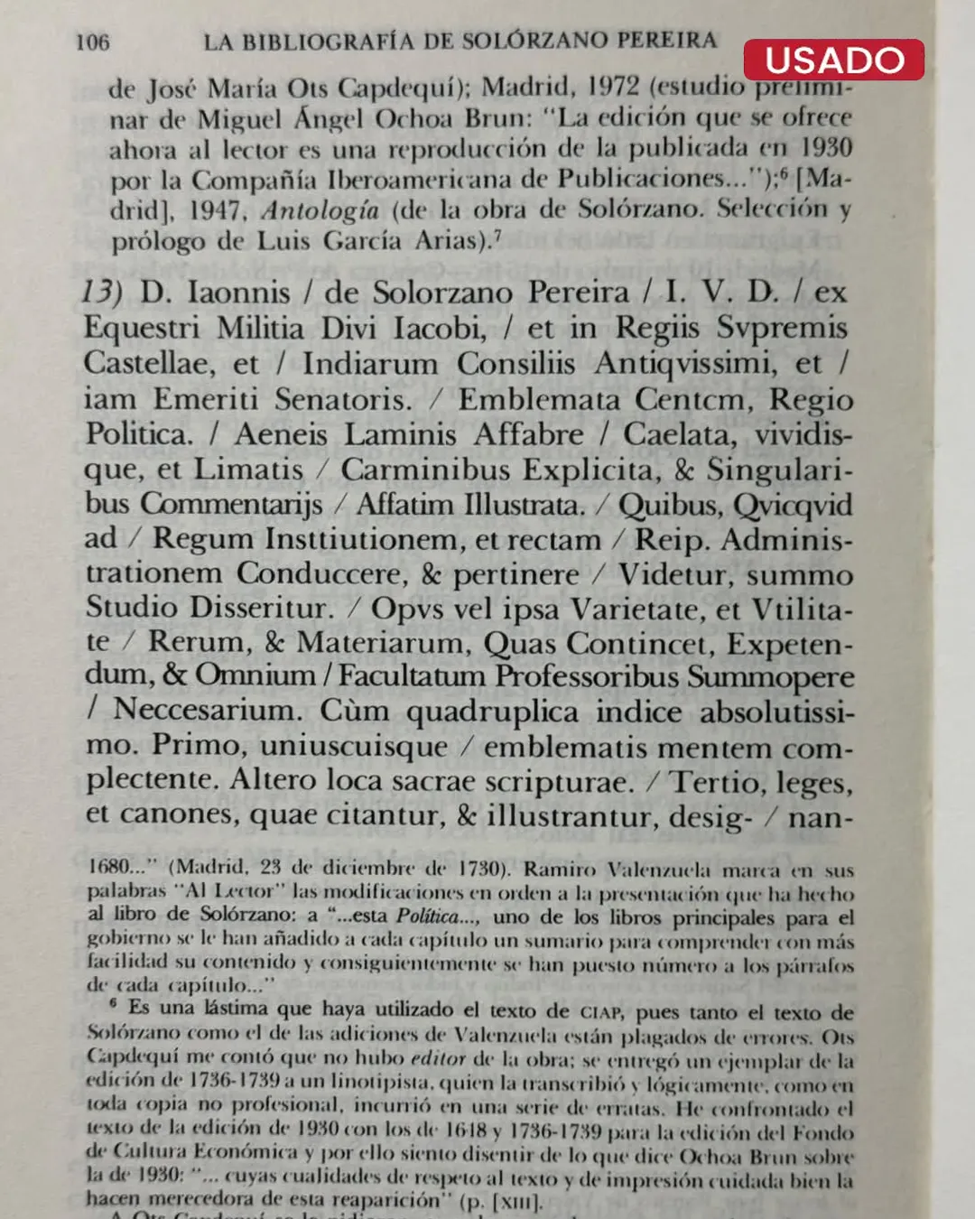 SOLORZANO Y LA POLITICA INDIANA - Imagen 3