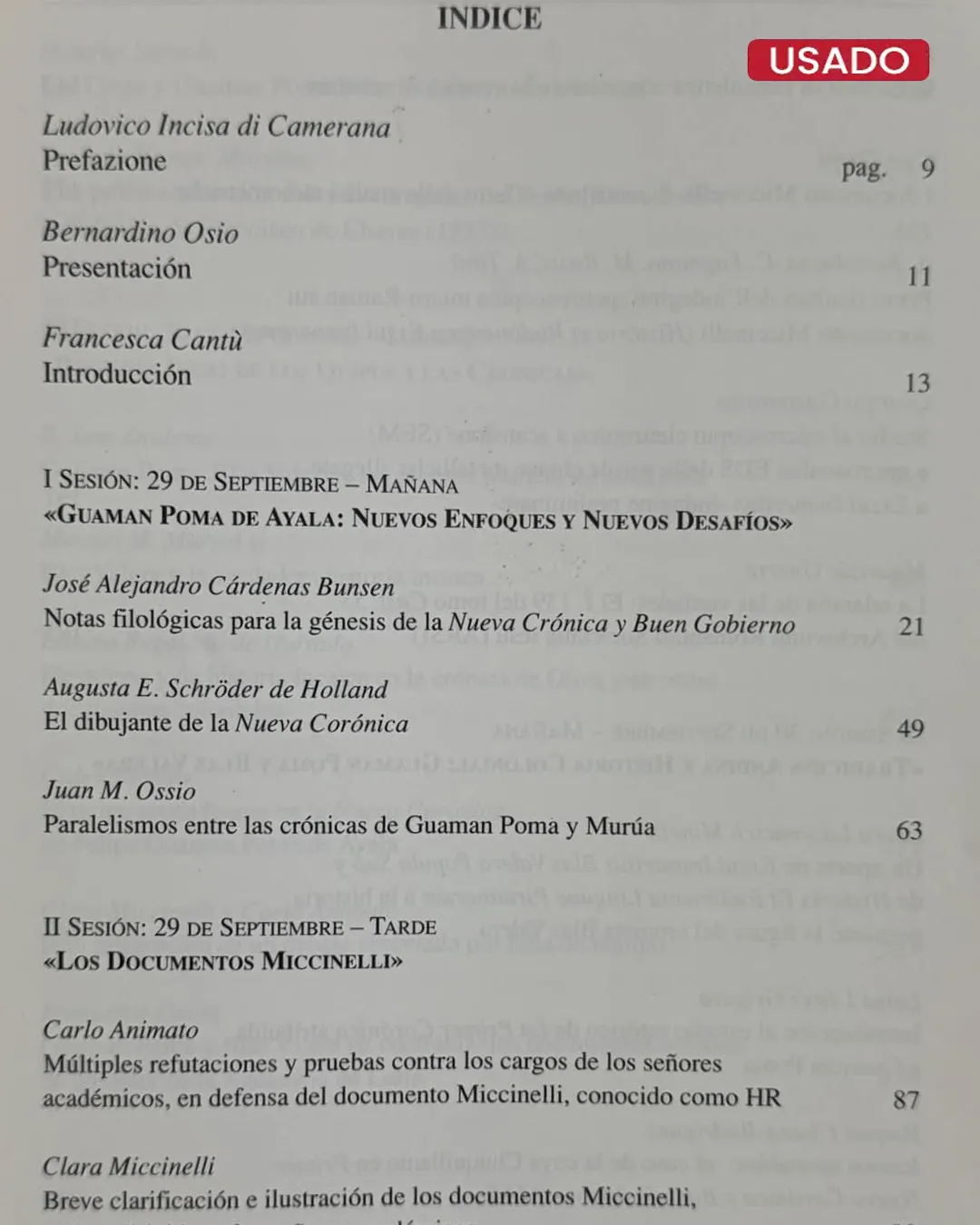 GUAMAN POMA Y BLAS VALERA. TRADICIÓN ANDINA E HISTORIA COLONIAL. A CURA DI FRANCESCA CANTÚ - Imagen 3
