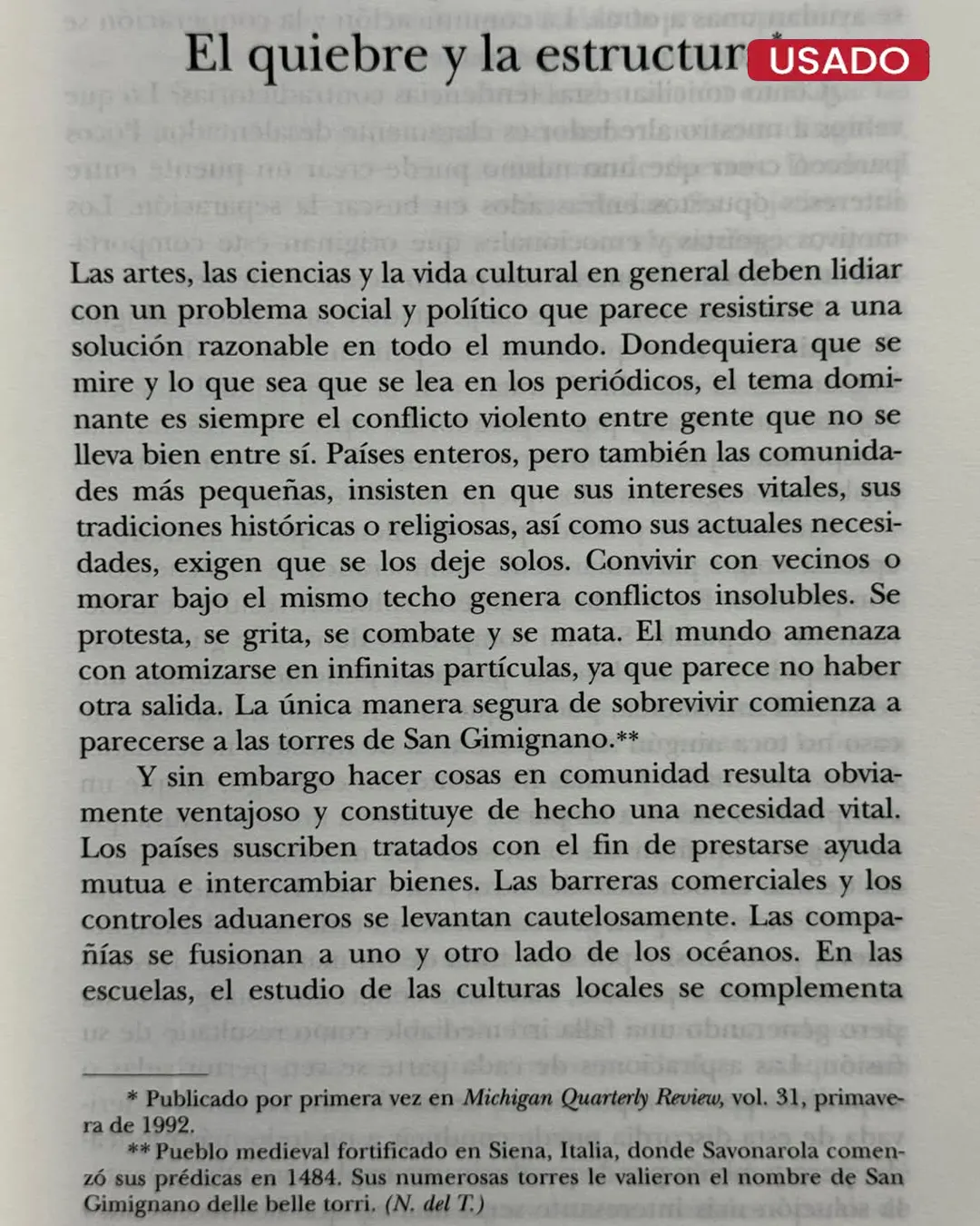 EL QUIEBRE Y LA ESTRUCTURA. VEINTIOCHO ENSAYOS - Imagen 3