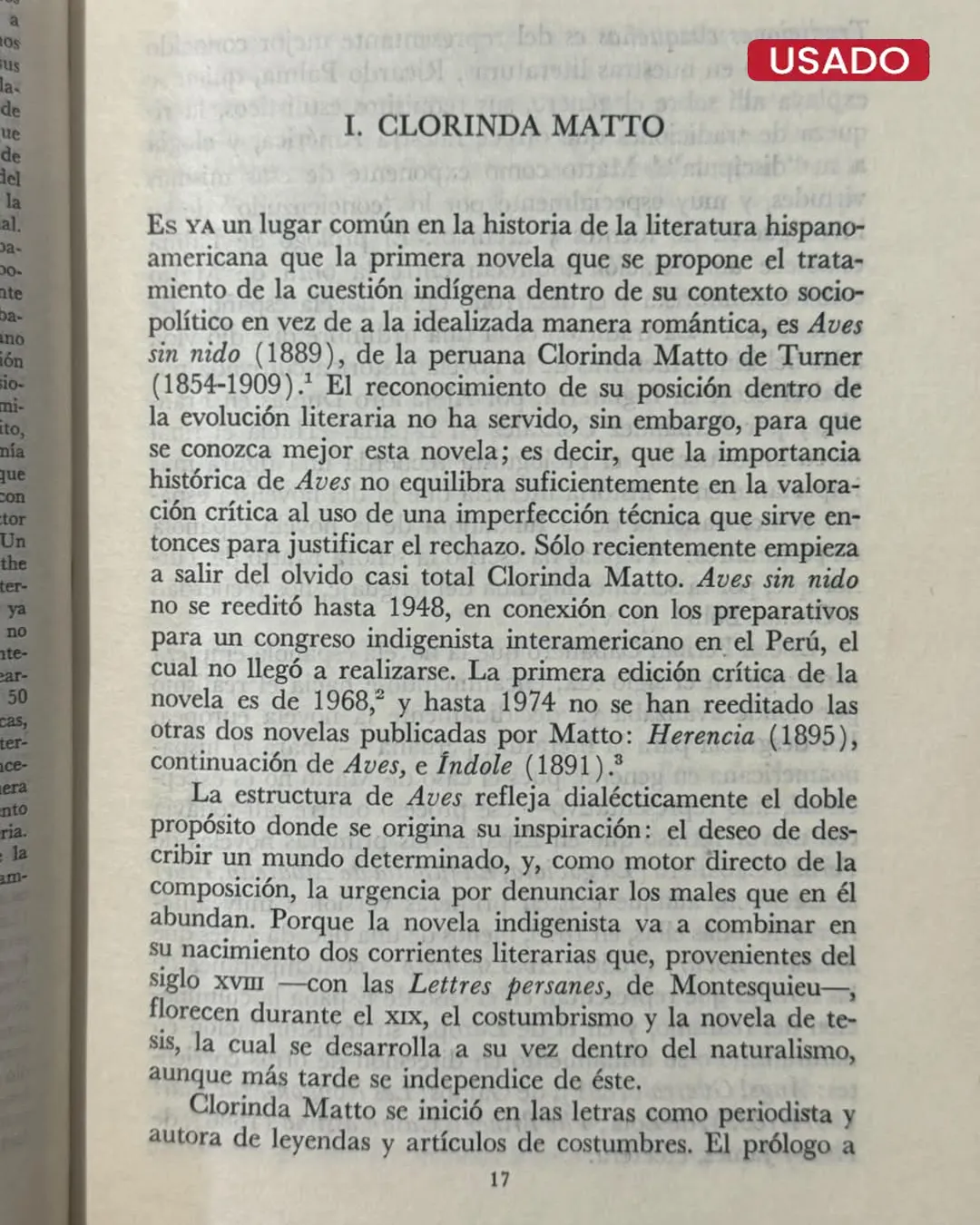 HERMENÁUTICA Y PRAXIS DEL INDIGENISMO. LA NOVELA INDIGENISTA DE CLORINDA MATTO A JOSÉ MARÍA ARGUEDAS - Imagen 2