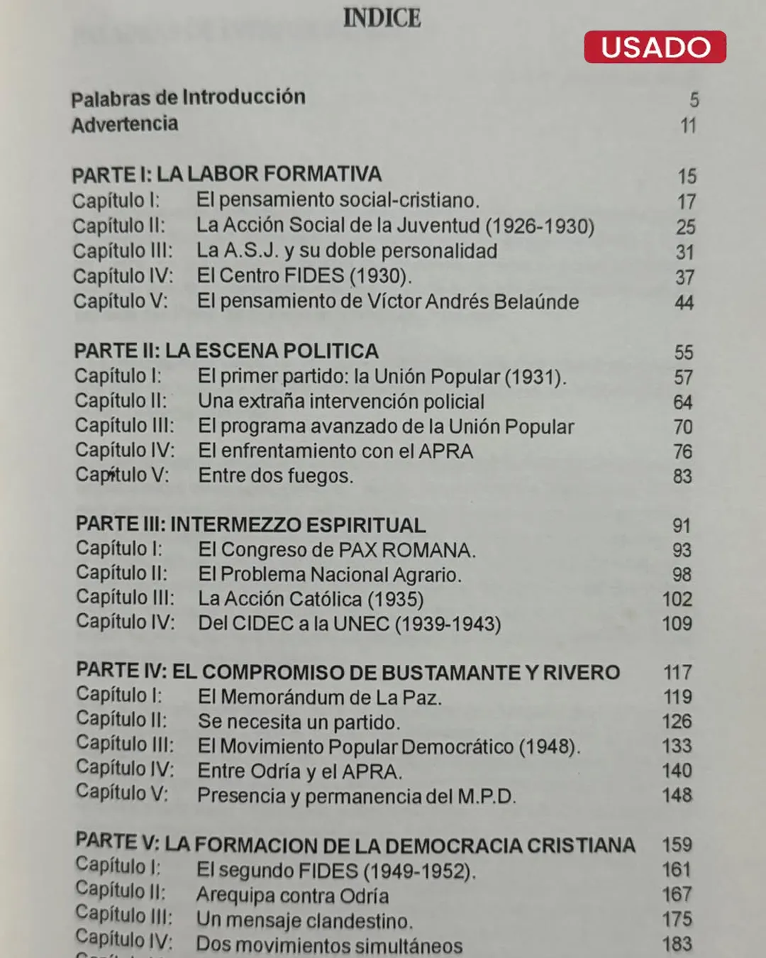 BIOGRAFÍA DEL MOVIMIENTO SOCIAL-CRISTIANO EN EL PERÚ (1926 – 1956) - Imagen 3