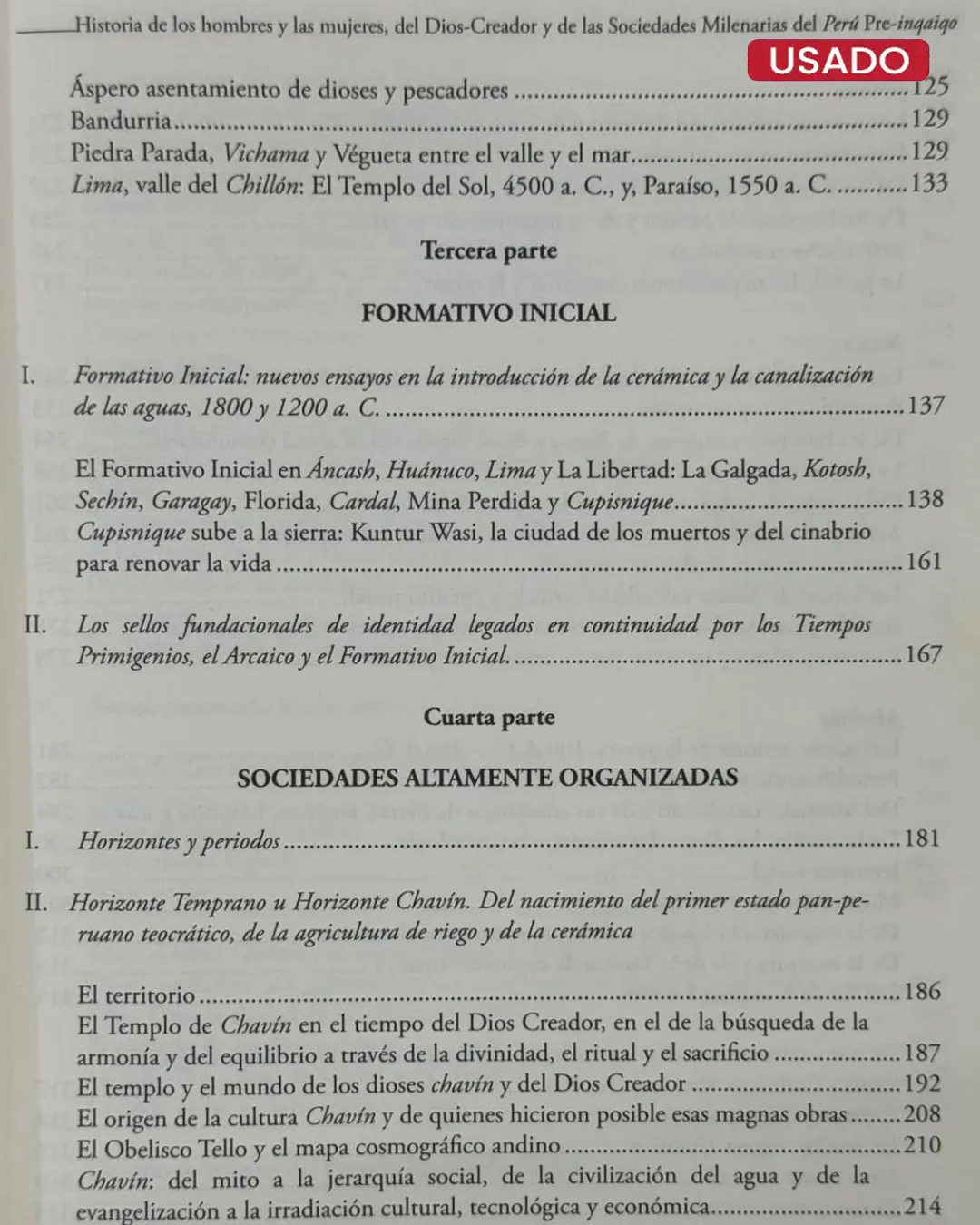 HISTORIA DE LOS HOMBRES Y LAS MUJERES, DEL DIOS-CREADOR Y DE LAS SOCIEDADES MILENARIAS DEL PERU PRE-INQAIQO - Imagen 3