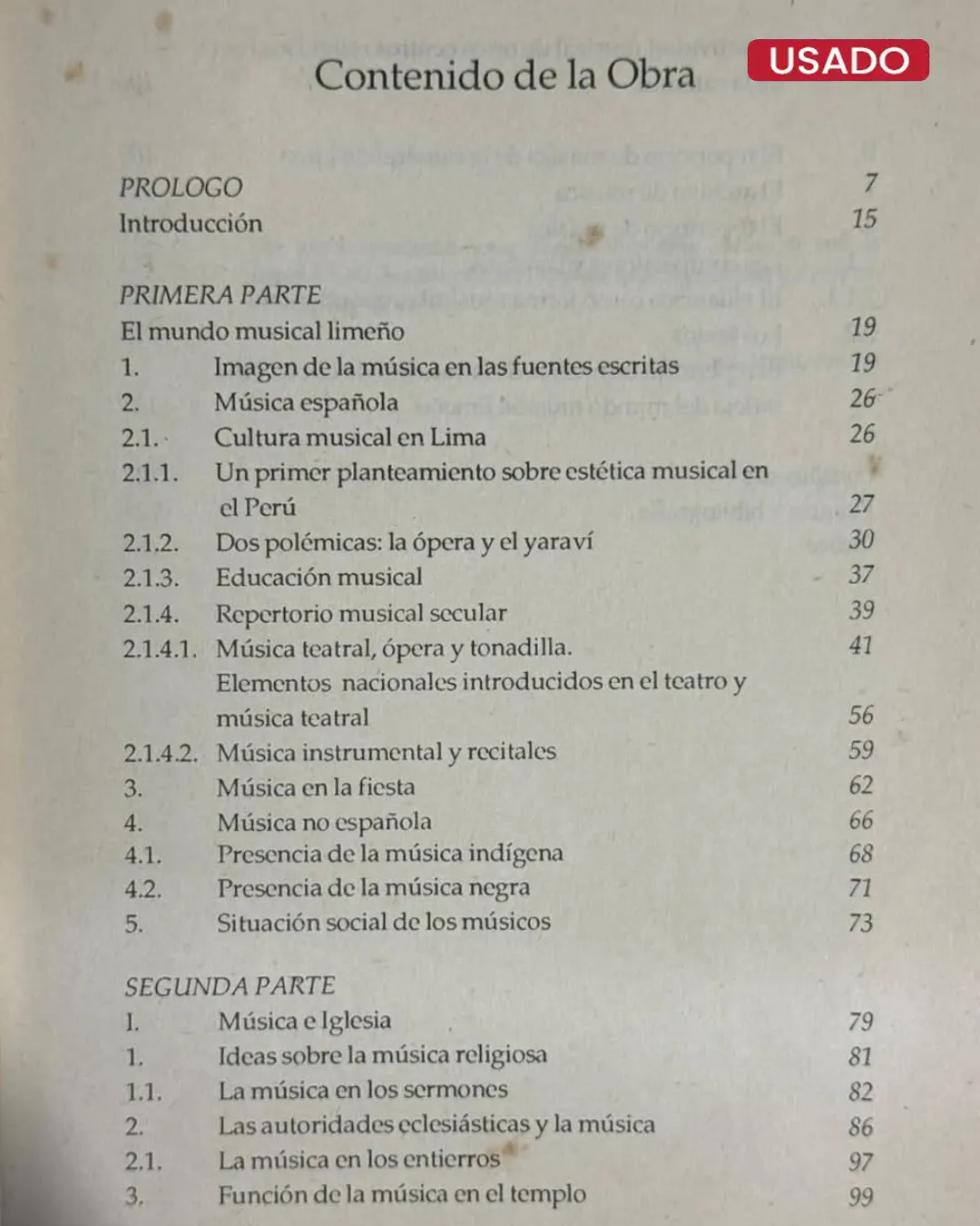 MÚSICA Y SOCIEDAD COLONIALES. LIMA 1680 – 1830 - Imagen 2