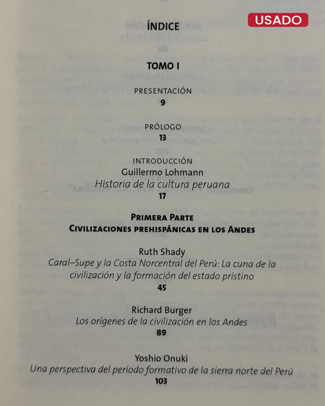 HISTORIA DE LA CULTURA PERUANA (2 TOMOS) - Imagen 3