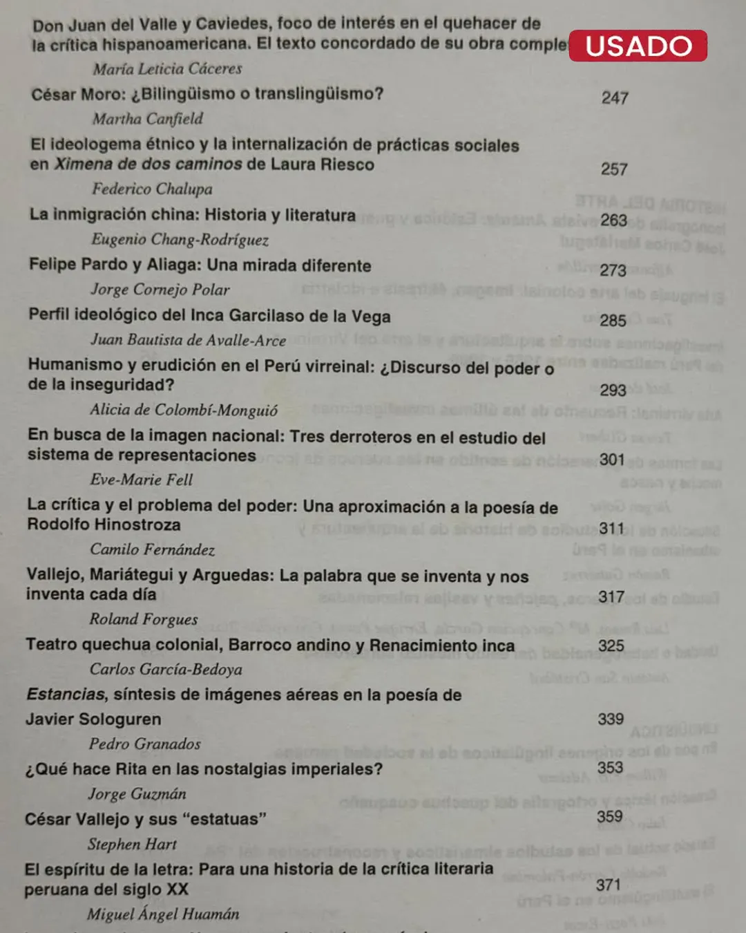I ENCUENTRO INTERNACIONAL DE PERUANISTAS. ESTADO DE LOS ESTUDIOS HISTORICO-SOCIALES SOBRE EL PERU A FINES DEL SIGLO XX (2 TOMOS) - Imagen 5