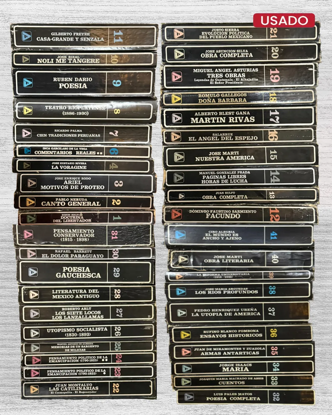 COLECCIÓN CLÁSICA (BIBLIOTECA AYACUCHO) – 116 TOMOS (TOMO 5, 108, 109 Y 109 NO SE INCLUYEN) - Imagen 7