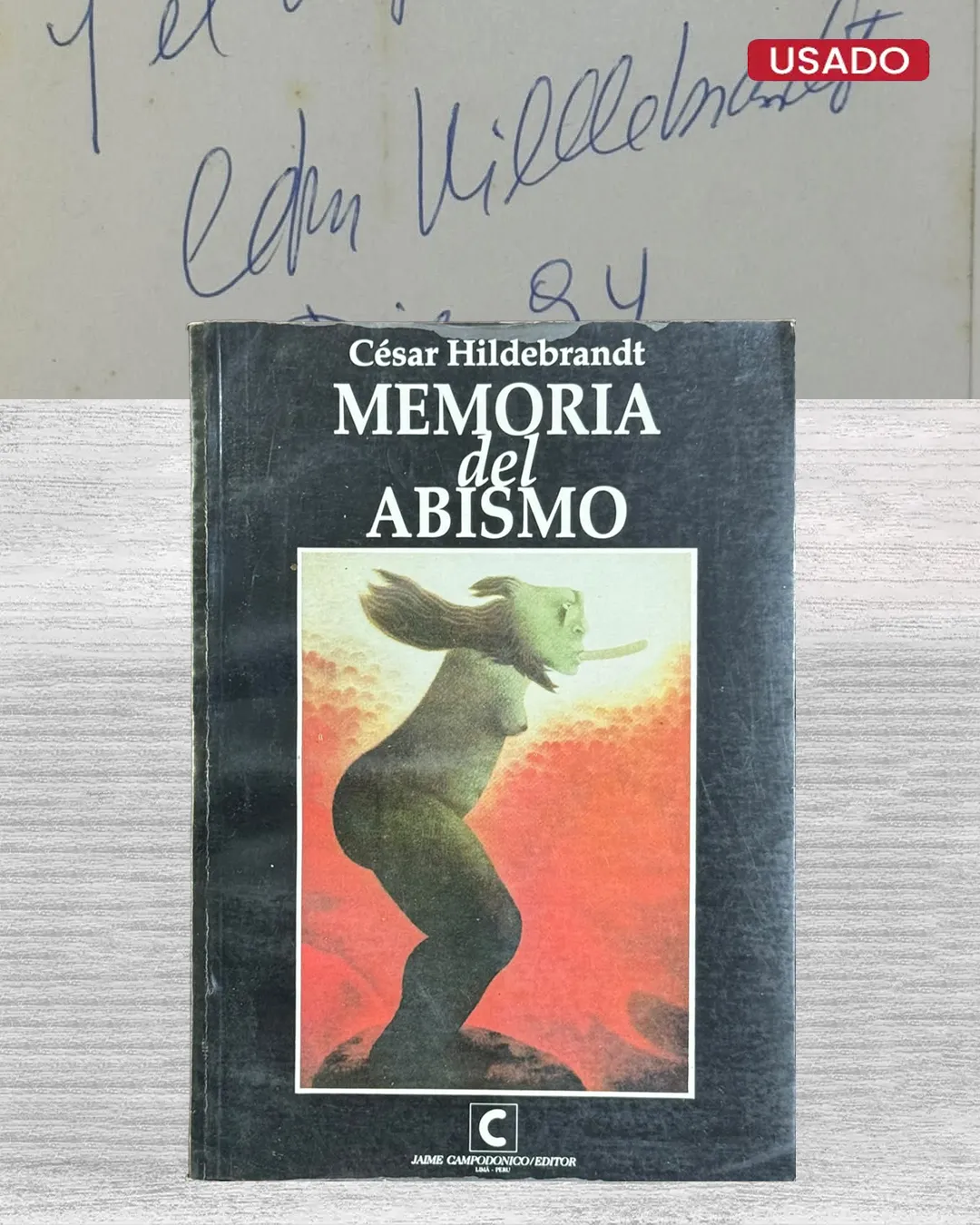 MEMORIA DEL ABISMO (CON FIRMA DEL AUTOR)