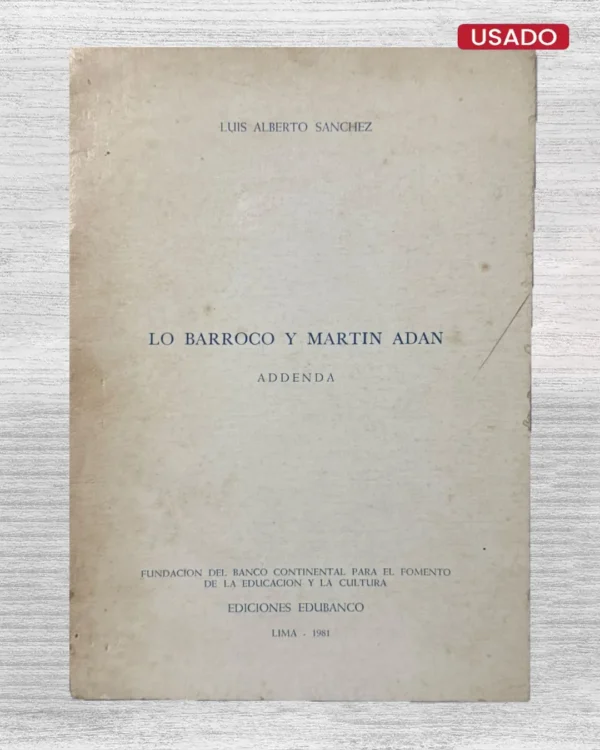 LO BARROCO Y MARTÍN ADÁN (ADDENDA)