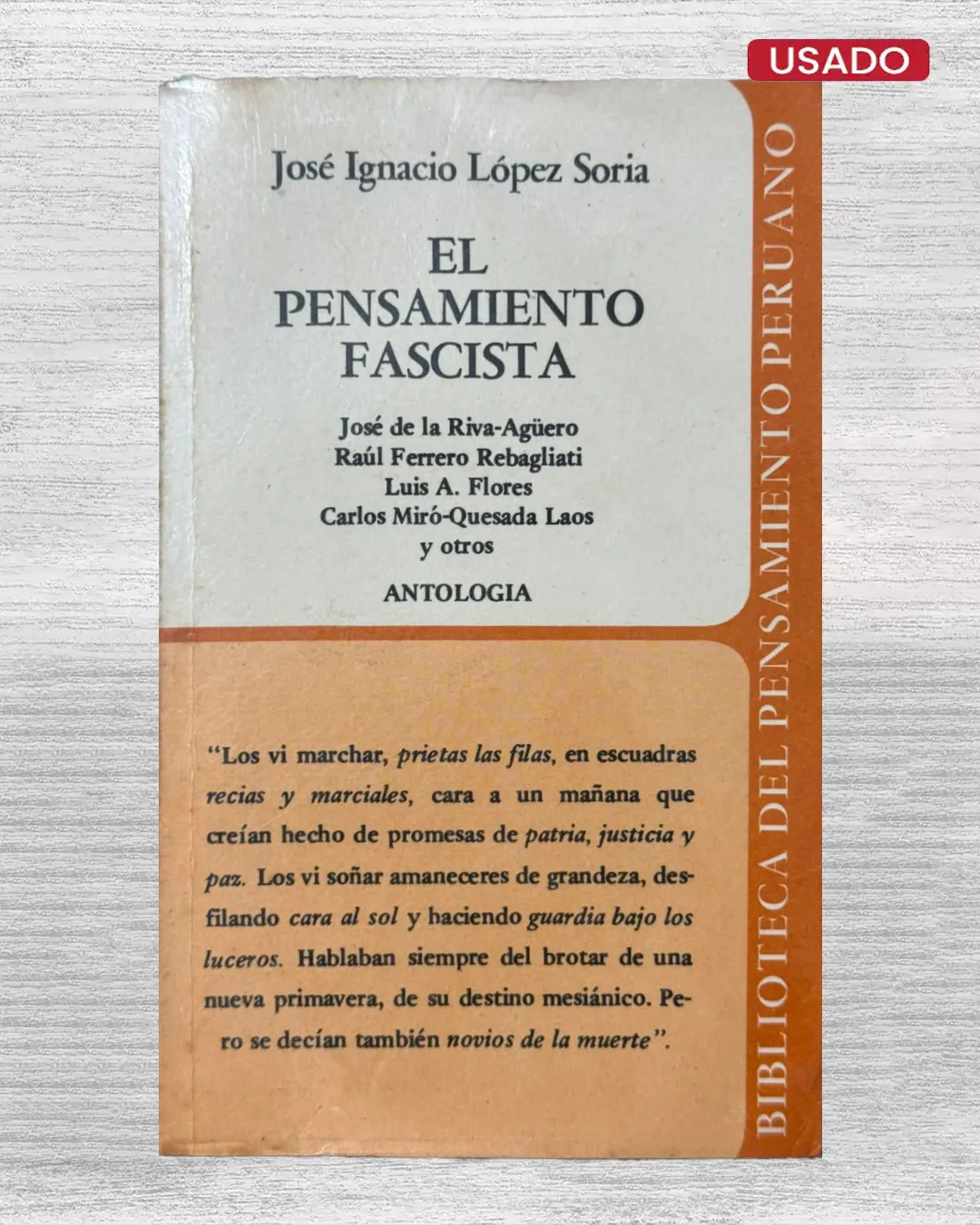 EL PENSAMIENTO FASCISTA