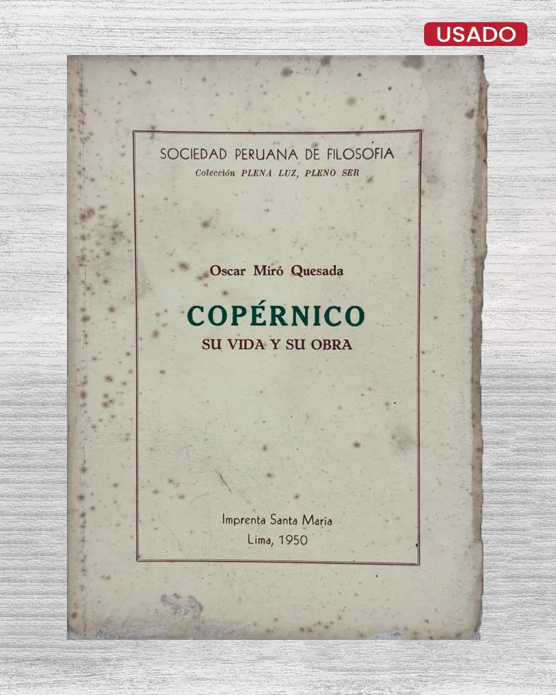 COPERNICO. SU VIDA Y SU OBRA (1950)