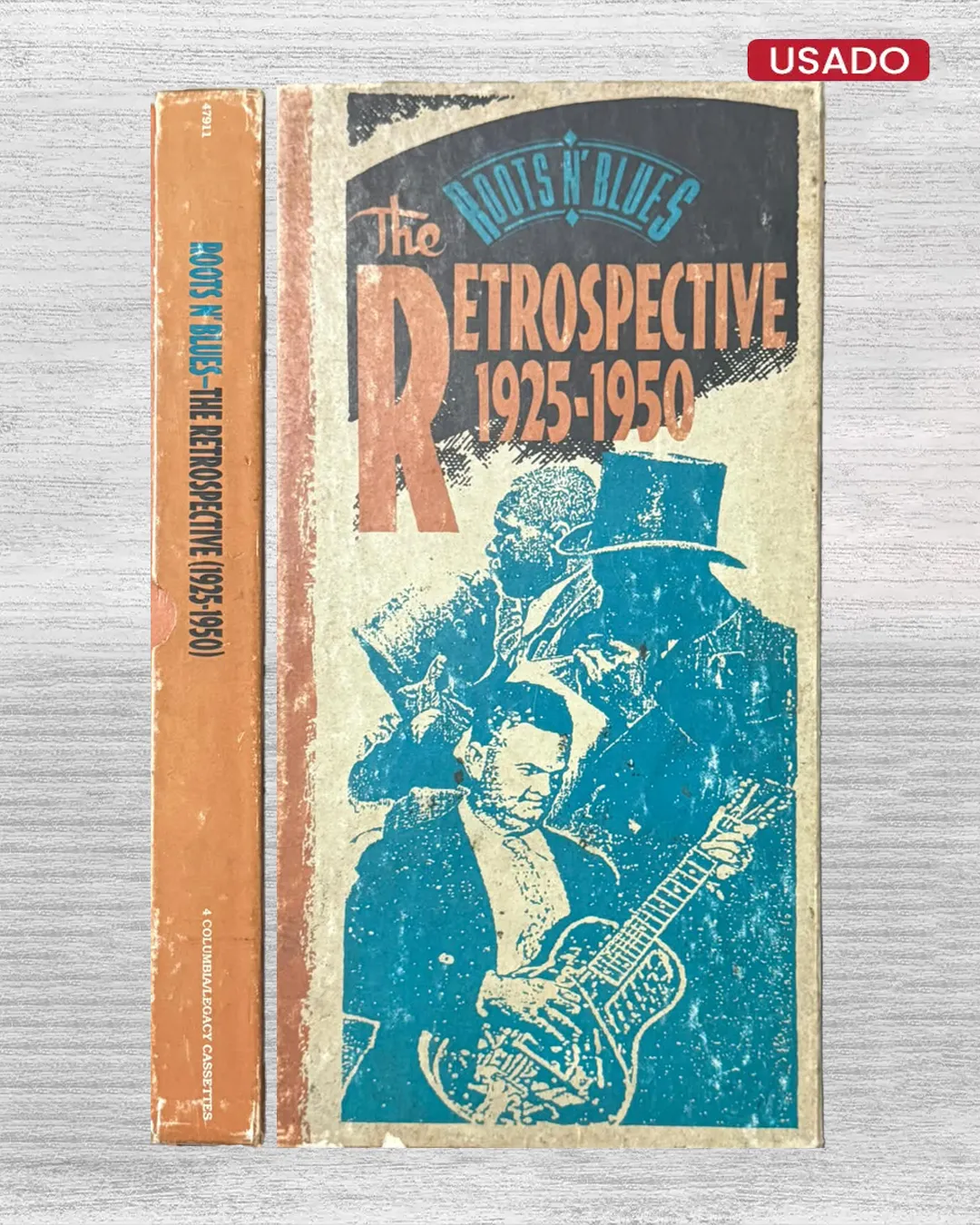ROOTS N’ BLUES – THE RETROSPECTIVE (1925-1950) – 4 CASSETTES