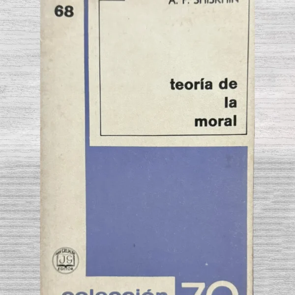 TEORIA DE LA MORAL