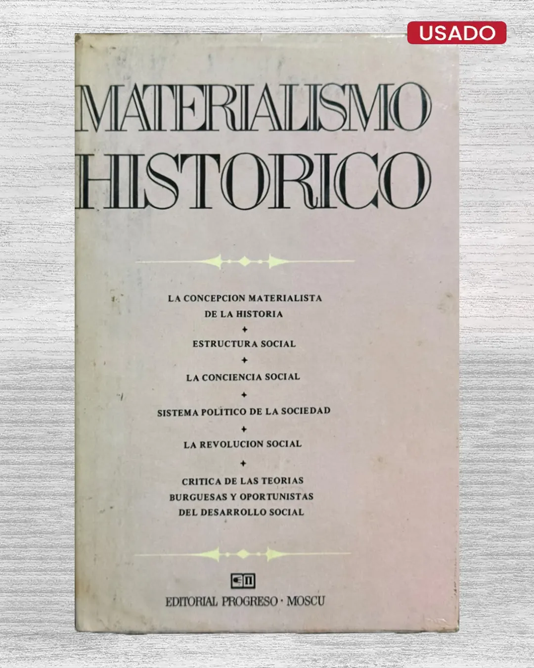 MATERIALISMO HISTÓRICO