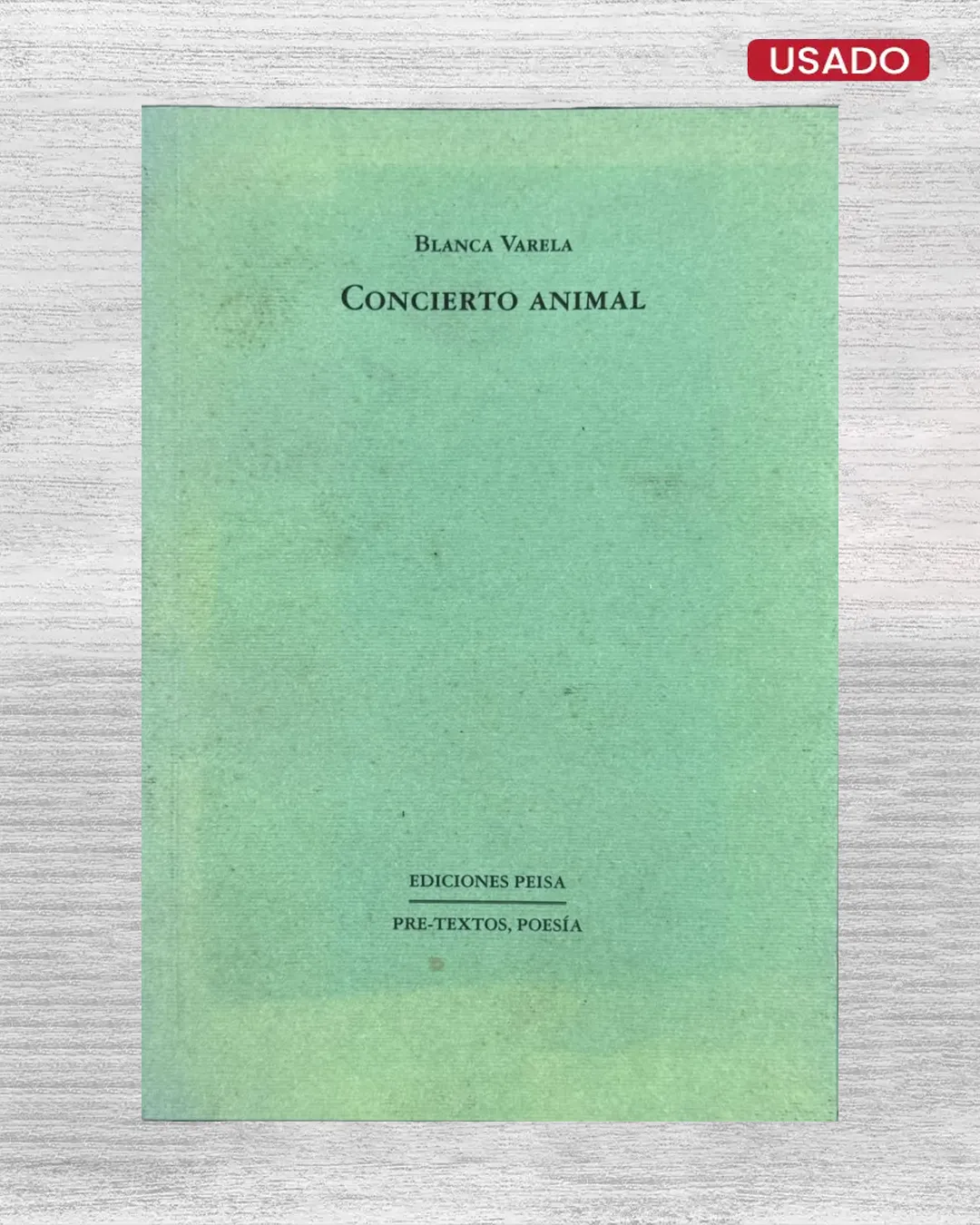 CONCIERTO ANIMAL (PRIMERA EDICION)