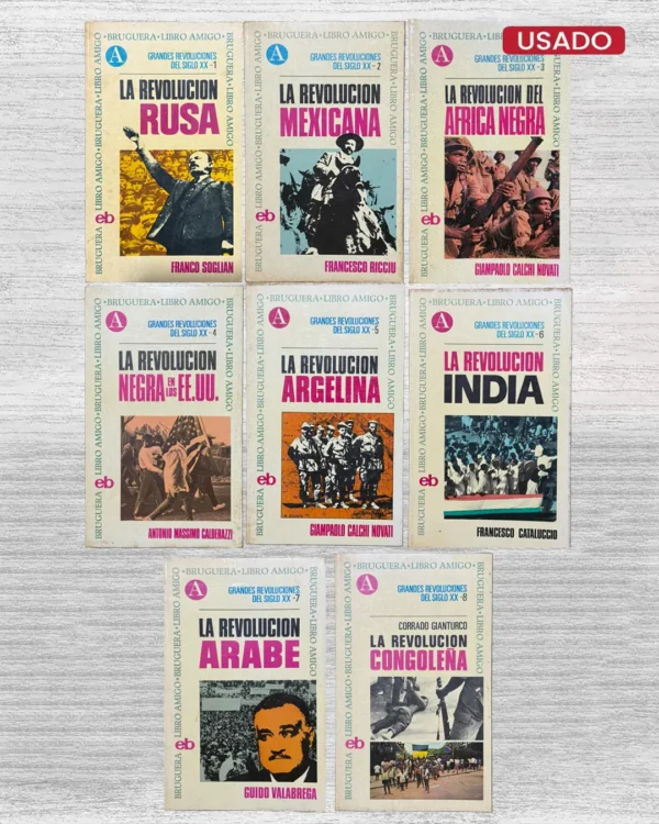 COLECCIÓN GRANDES REVOLUCIONES DEL SIGLO XX (8 VOL.)