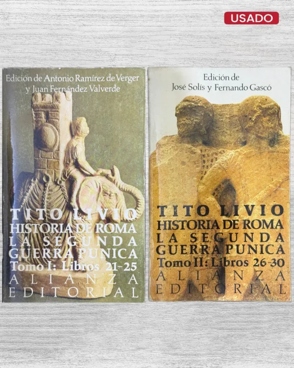 HISTORIA DE ROMA. LA SEGUNDA GUERRA PUNICA (2 TOMOS)