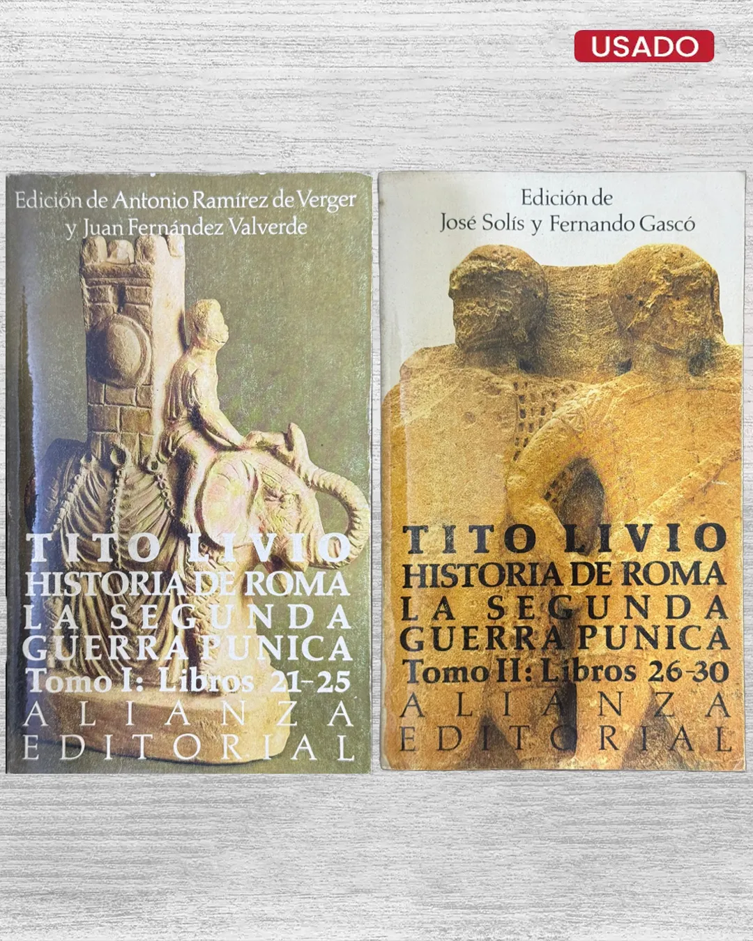HISTORIA DE ROMA. LA SEGUNDA GUERRA PUNICA (2 TOMOS)