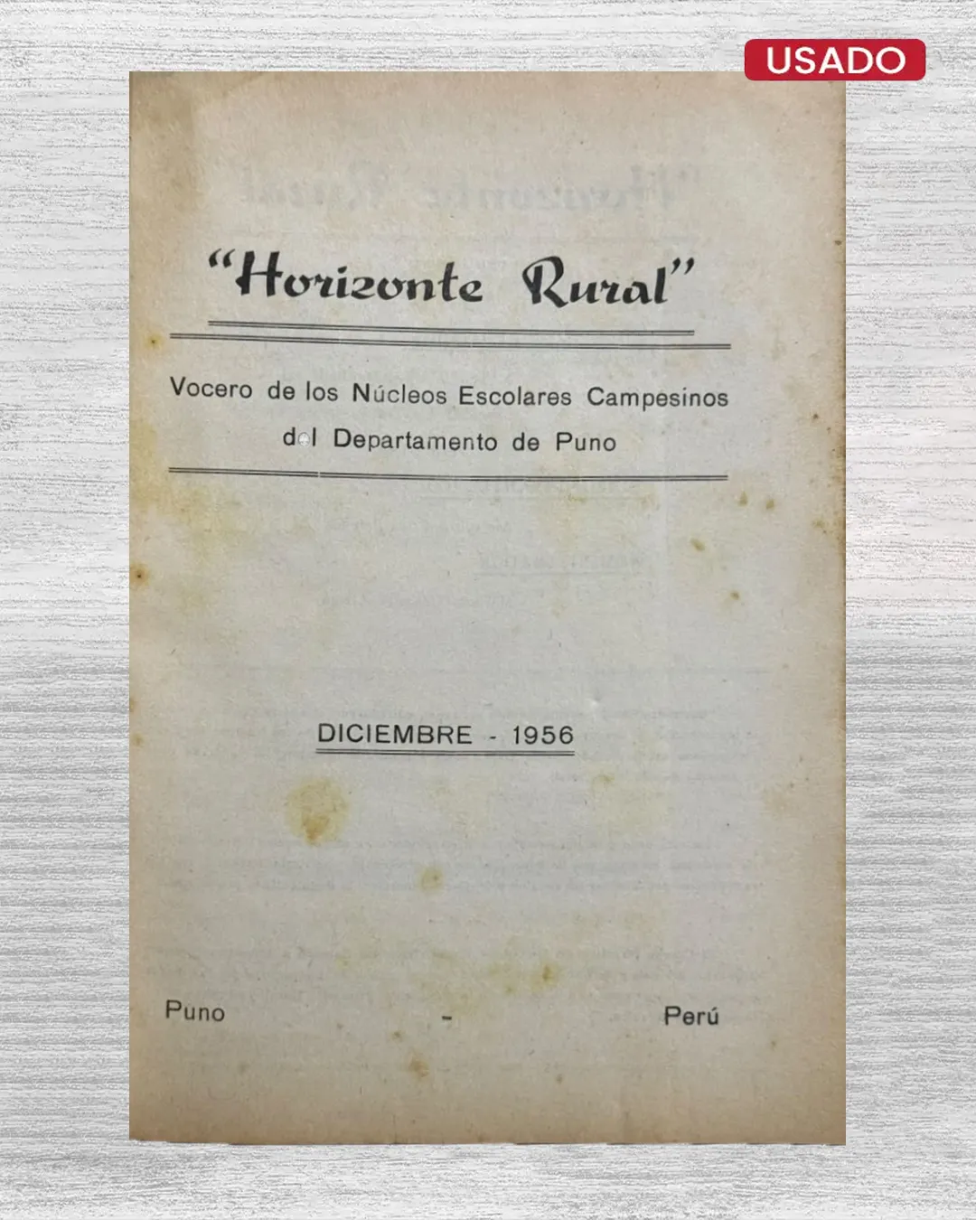 HORIZONTE RURAL