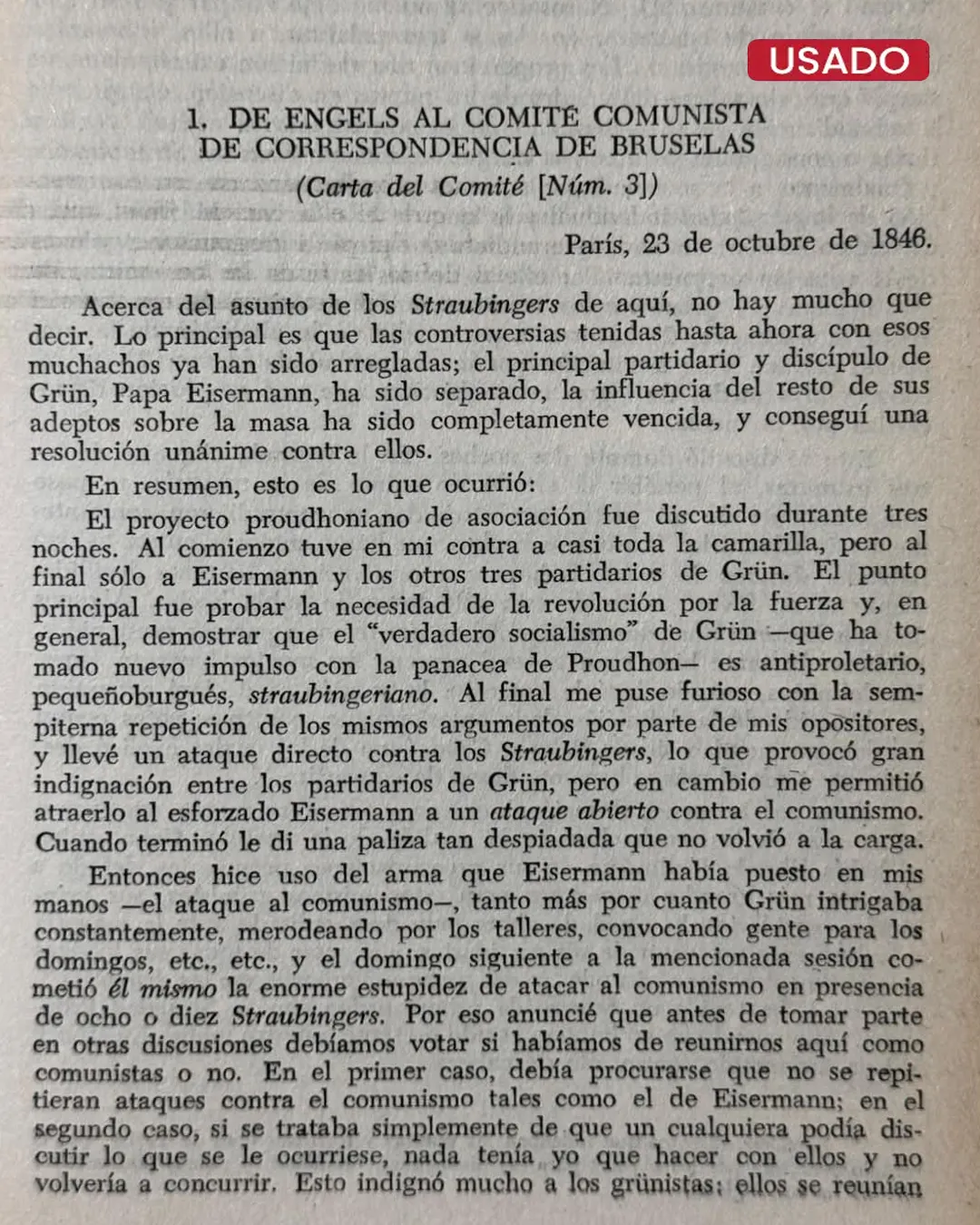 CORRESPONDENCIA DE MARX Y ENGELS - Imagen 3