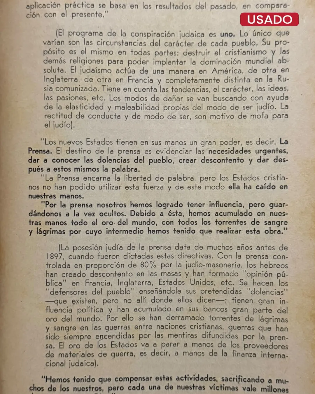 LA GRAN CONSPIRACIÓN JUDÍA - Imagen 2