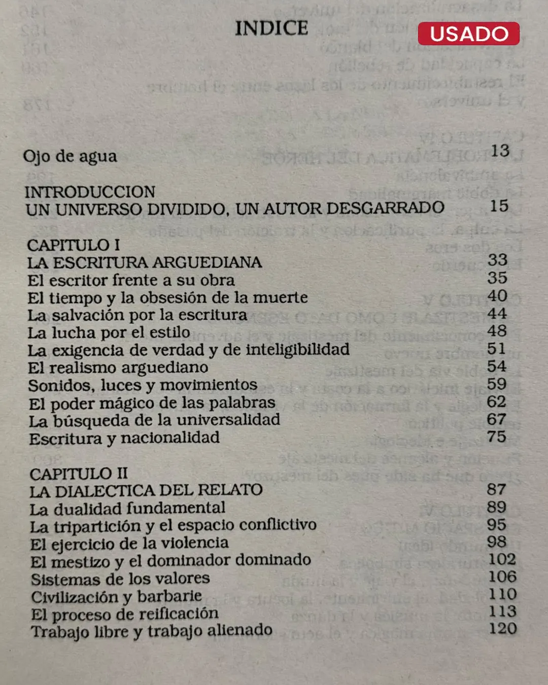 JOSE MARÍA ARGUEDAS DEL PENSAMIENTO DIALÉCTICO AL PENSAMIENTO TRÁGICO. HISTORIA DE UNA UTOPÍA - Imagen 2