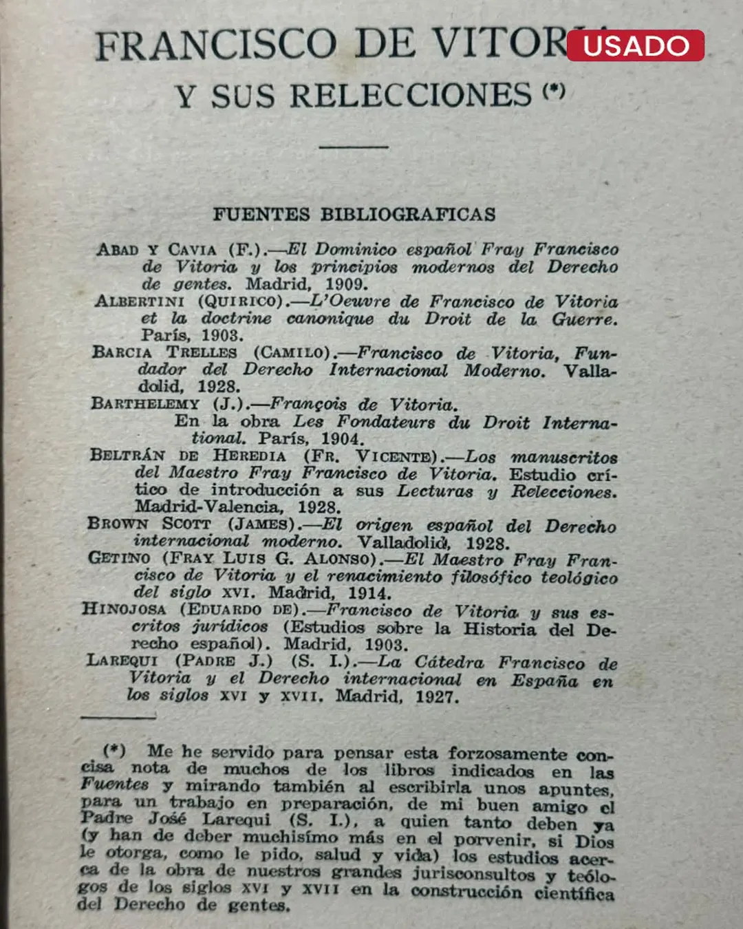 RELECCIONES DE INDIOS Y DEL DERECHO DE LA GUERRA - Imagen 3