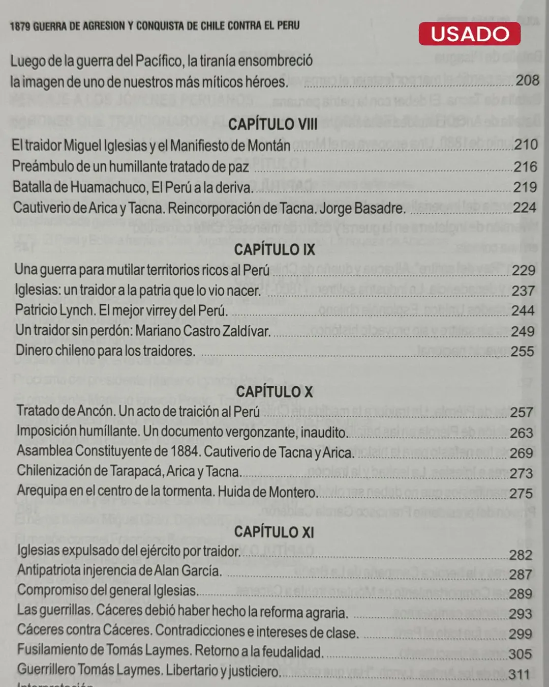 GUERRA DE AGRESION Y CONQUISTA DE CHILE CONTRA EL PERU - Imagen 2