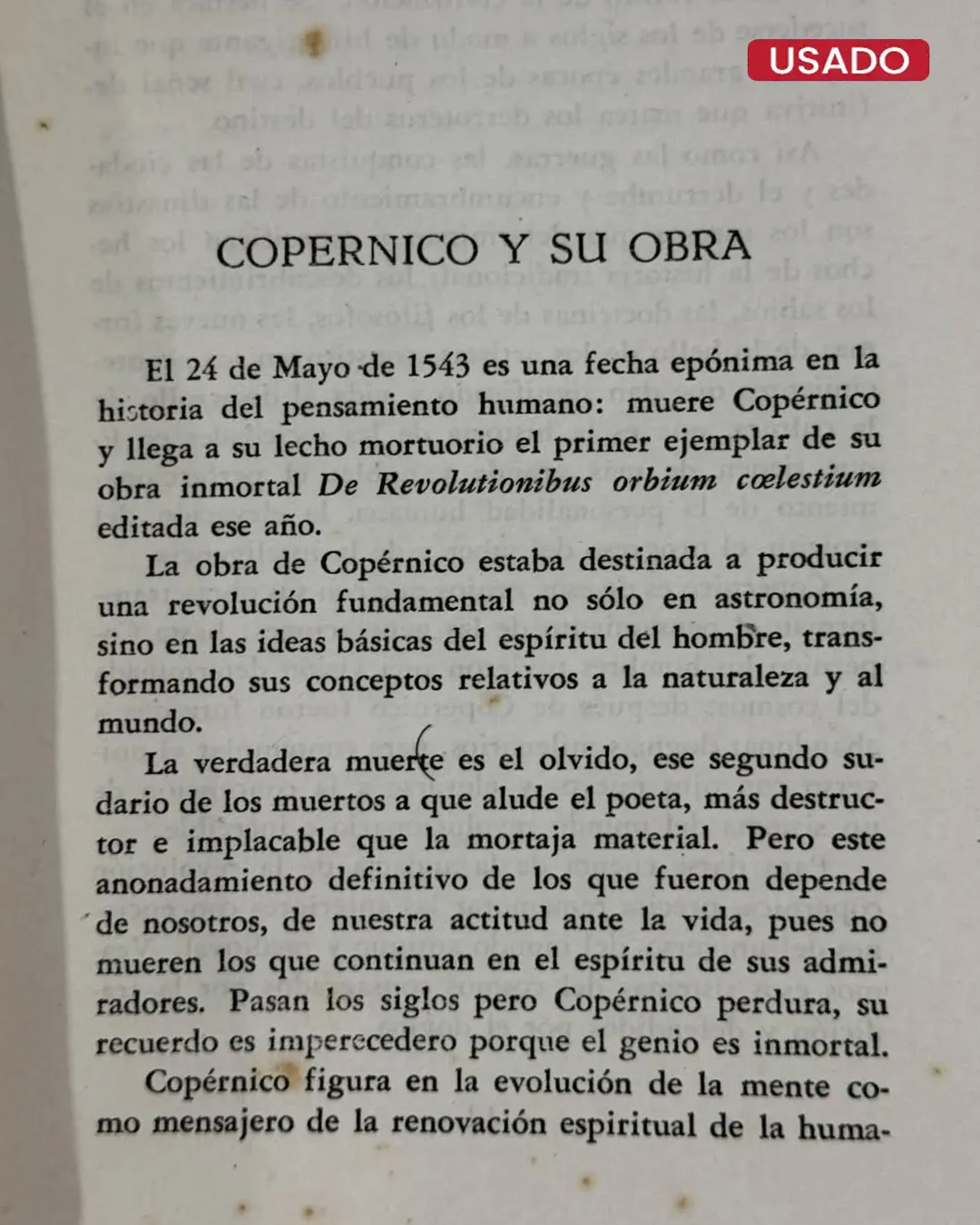 COPERNICO. SU VIDA Y SU OBRA (1950) - Imagen 2