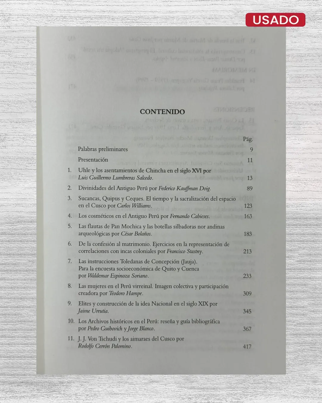 REVISTA DE MUSEO NACIONAL – TOMO XXXIV