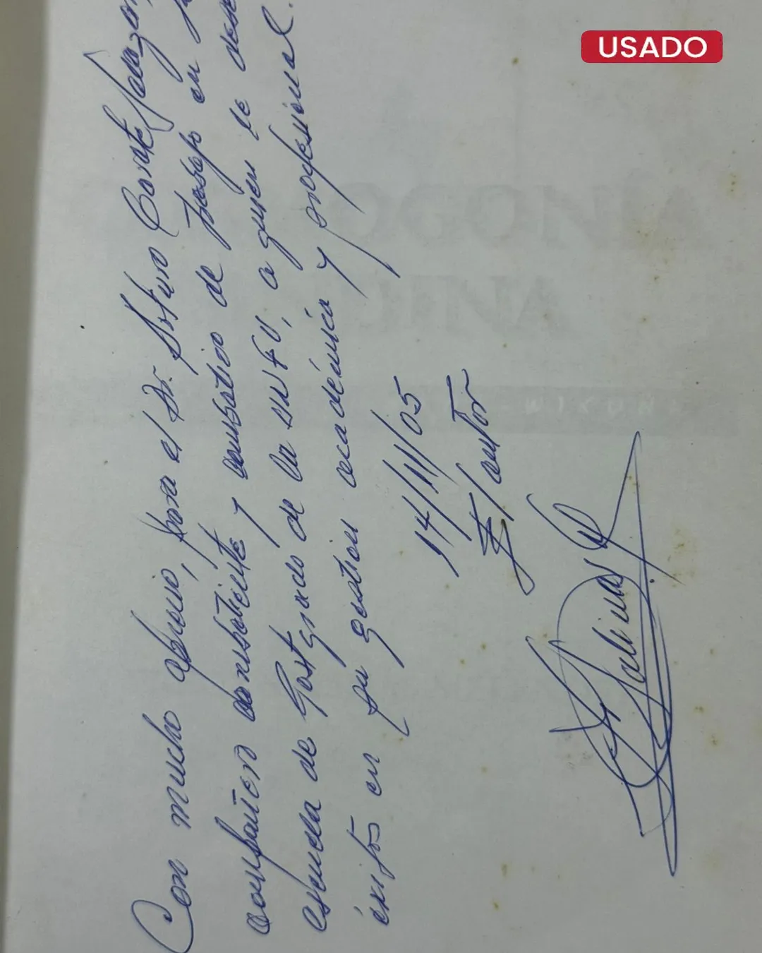 COSMOGONIA ANDINA (CON FIRMA DEL AUTOR) - Imagen 2