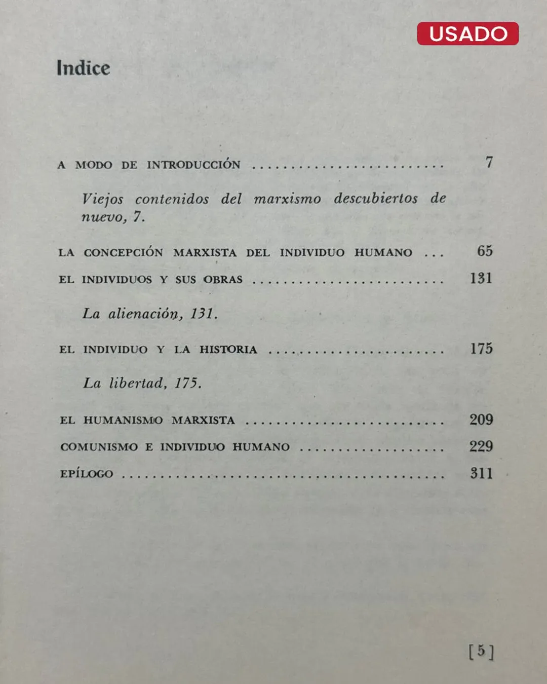 MARXISMO E INDIVIDUO HUMANO - Imagen 2