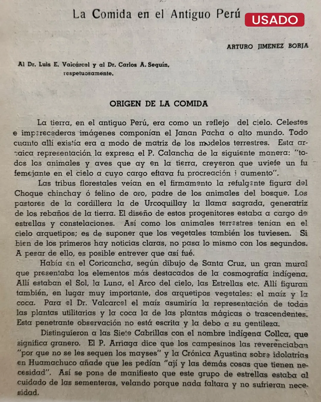 LA COMIDA EN EL ANTIGUO PERÚ - Imagen 2