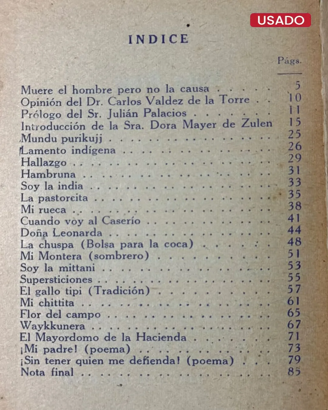 LA INDIA PERUANA - Imagen 2