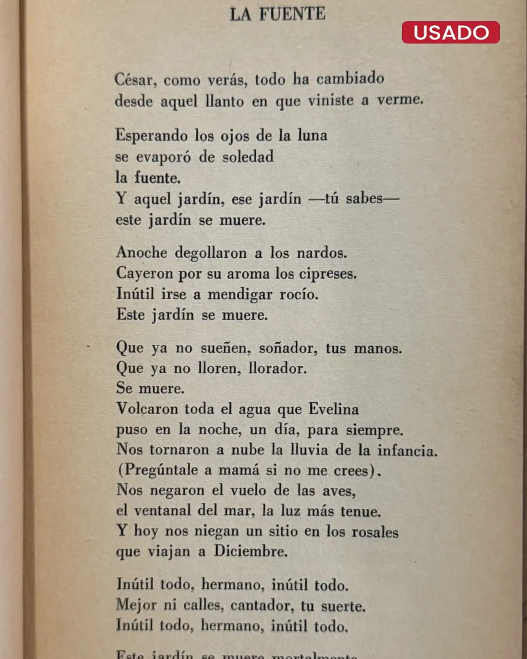 POEMAS BAJO TIERRA (CON FIRMA DEL AUTOR) - Imagen 3