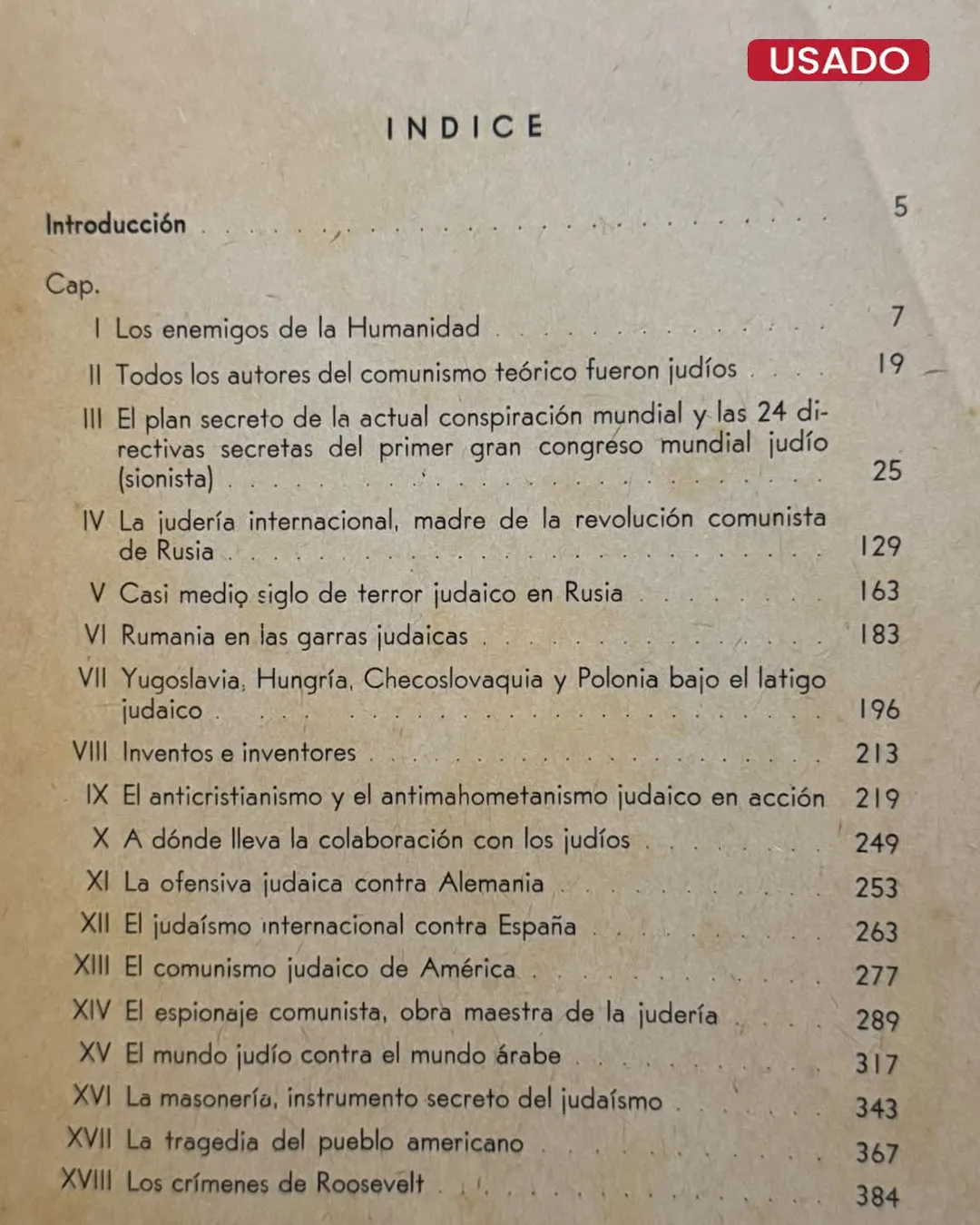 LA GRAN CONSPIRACIÓN JUDÍA - Imagen 3