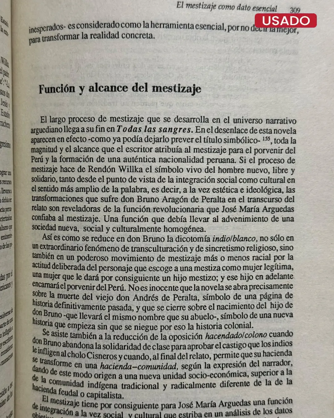 JOSE MARÍA ARGUEDAS DEL PENSAMIENTO DIALÉCTICO AL PENSAMIENTO TRÁGICO. HISTORIA DE UNA UTOPÍA - Imagen 3