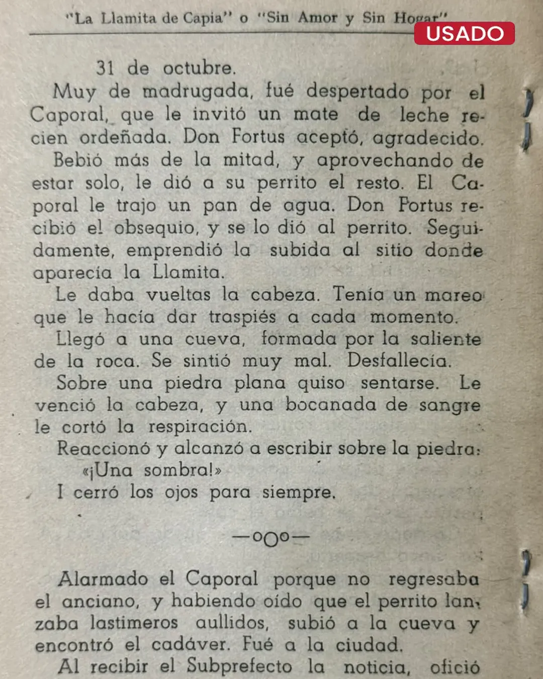 "LA LLAMITA DE CAPIA" O "SIN AMOR Y SIN HOGAR" - Imagen 3