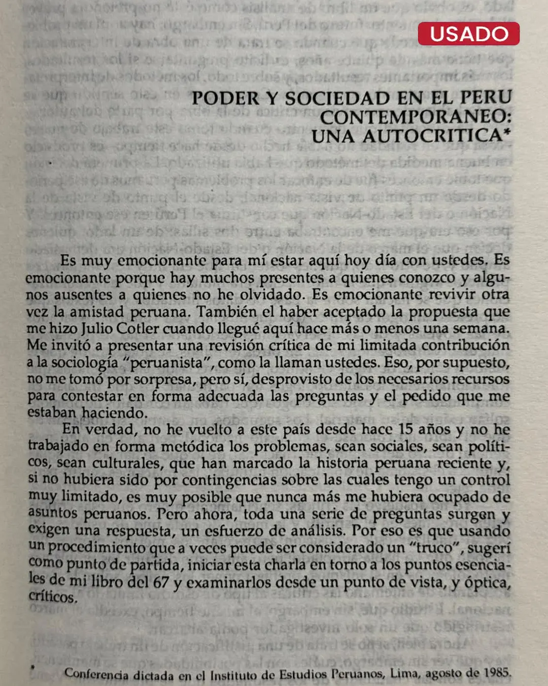 PODER Y SOCIEDAD EN EL PERÚ - Imagen 2